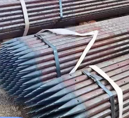 德州超前小导管预埋钢管出尖打孔焊倒刺无缝焊管厂